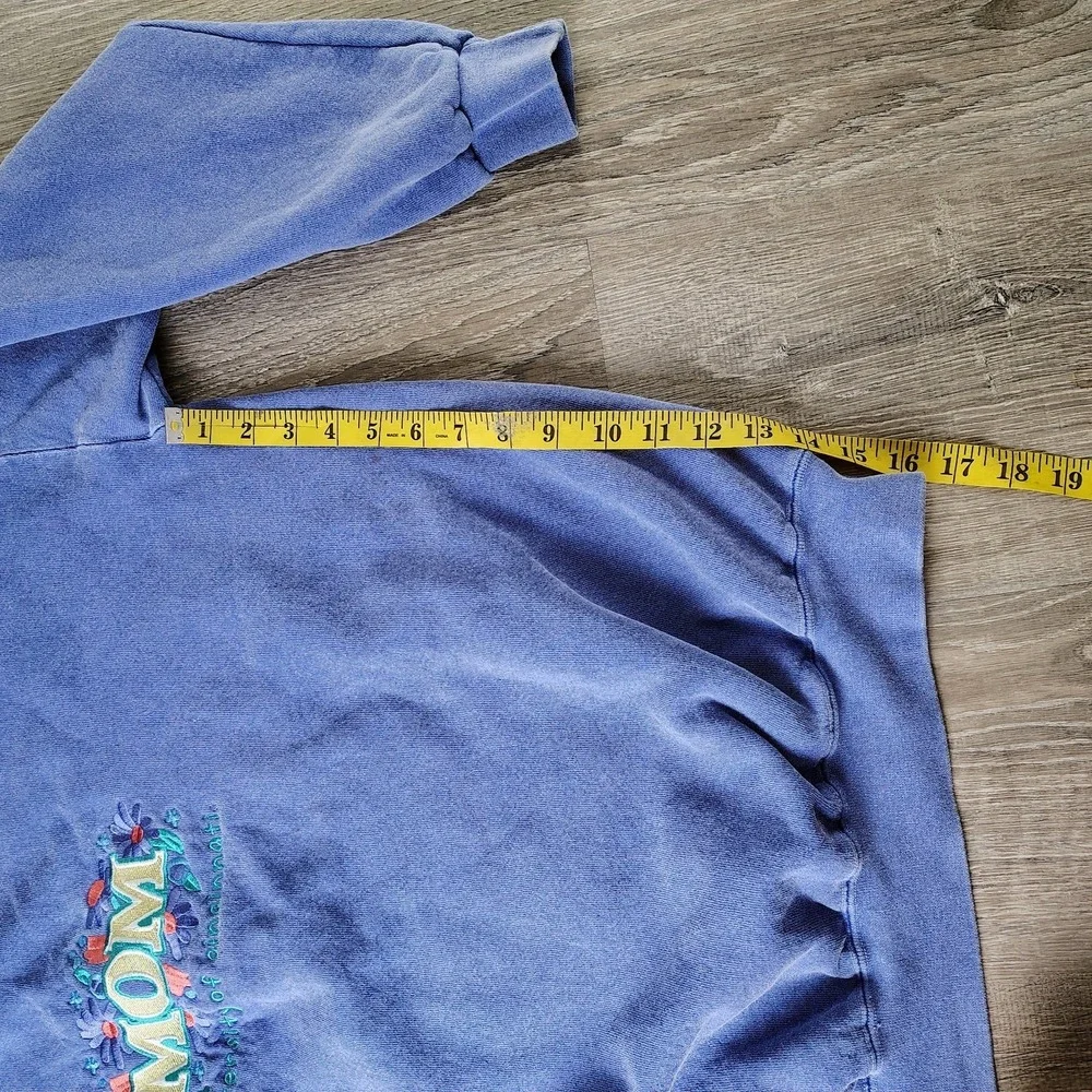 Oarsman Crewneck Sweater Mom University Cincinnati USA Made‎ Cotton Embroidered